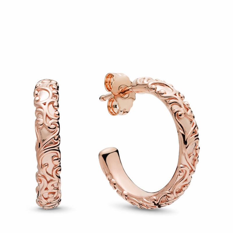 Pandora Rose™ Regal Beauty Hoop Earrings - Pandora Rose - Canada | SC3775TC